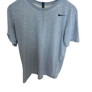 Nike Men's Heather Gray Short Sleeve Tee
